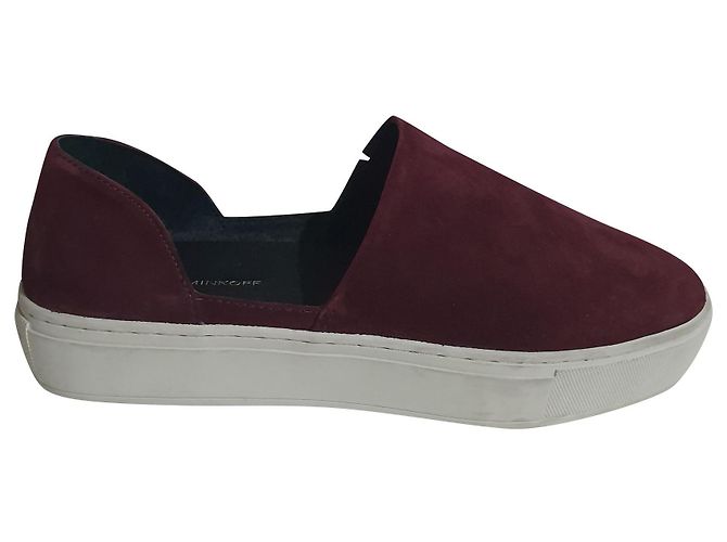 Sneakers Rebecca Minkoff in camoscio bordeaux Bordò