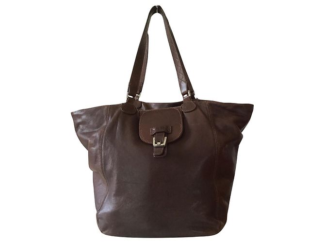 Sac cabas Sonia Rykiel Marron foncé