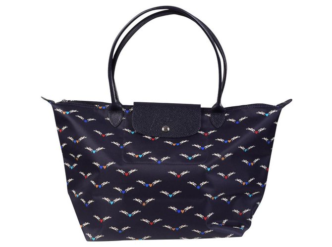 Tote de Longchamp Azul  ref.185159