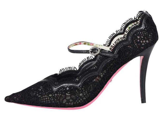 Gucci scarpe nuove Nero  ref.185163