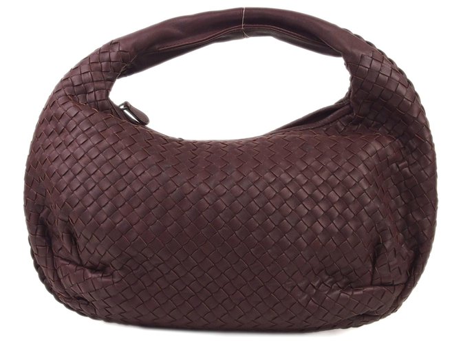 BOTTEGA VENETA Intrecciato Woven Leather Medium Veneta Hobo Bag