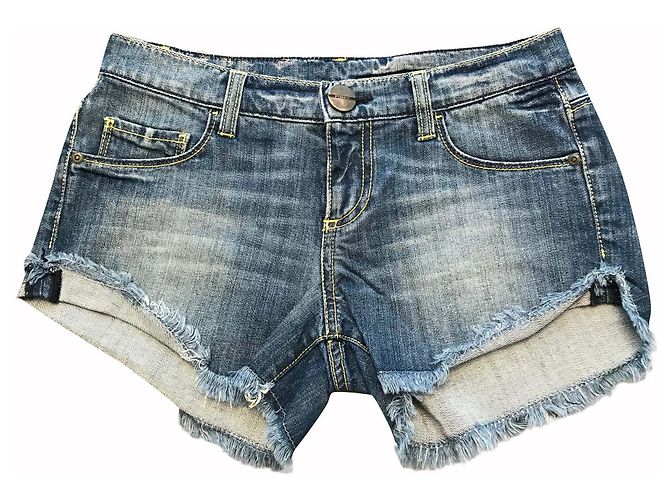 Pinko Jeansshorts Blau