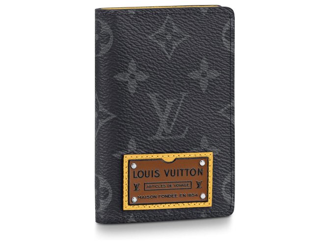 Pocket Organizer Monogram Eclipse - Men - Small Leather Goods