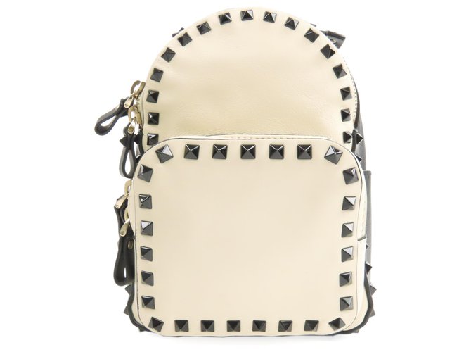 valentino backpack white