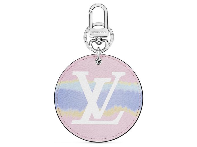 Pre-owned Louis Vuitton Charm For Berlingot Bags And Key Ring In Pink