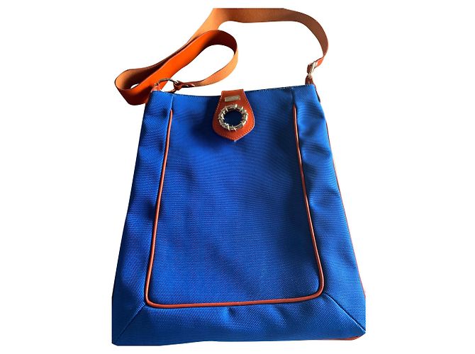 Borsa Roberto Cavalli Freedom Blu