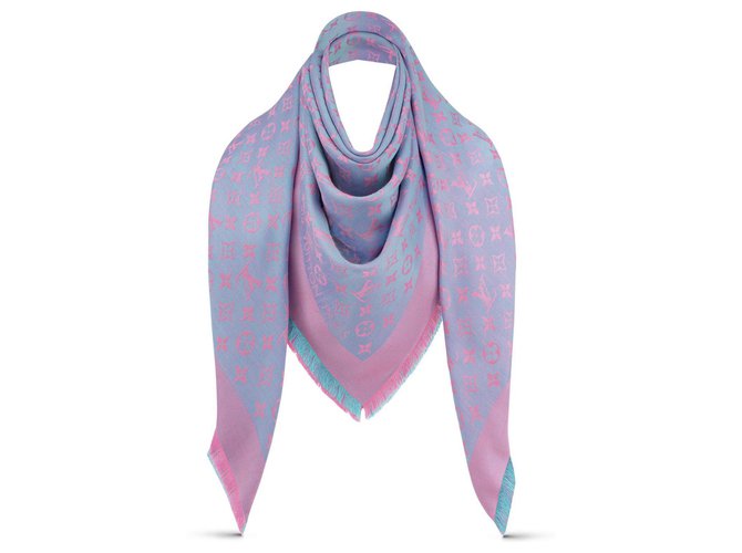 Louis Vuitton LV Silk scarf foulard new Pink ref.509136 - Joli Closet