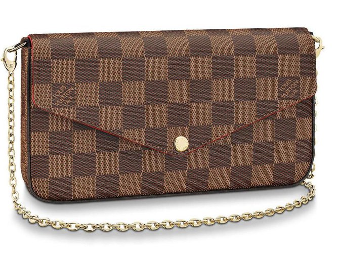 Louis Vuitton Felicie bag nuevo Castaño  ref.185770