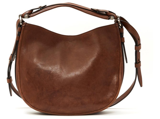 Givenchy rough chic brown Leather  ref.185880