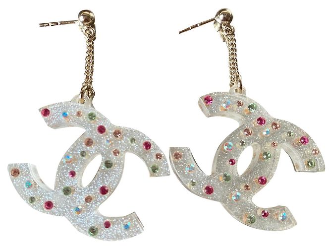 Chanel Brincos Multicor