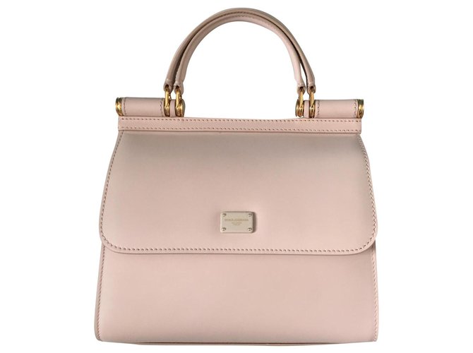 Dolce & Gabbana sicily 58 Pink Leather  - Joli Closet