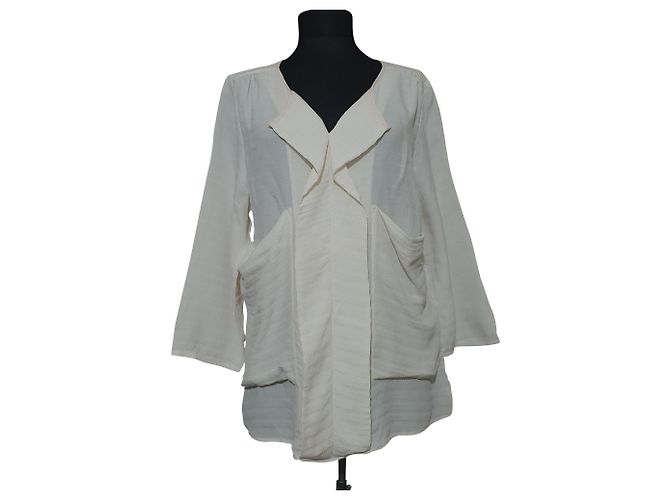 Day Birger & Mikkelsen Seidenbluse Weiß