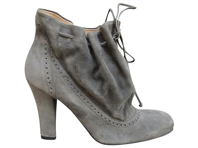 Fratelli Rosseti bottines Fratelli Rossetti p 37 état neuf Gris