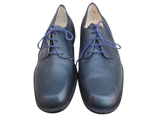 Autre Marque Derby vintage Salamander p 36,5 Blu scuro
