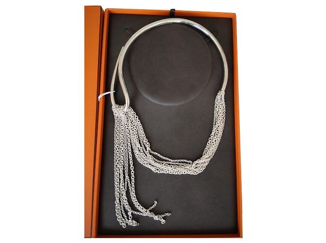 Hermès capestro Argento Argento