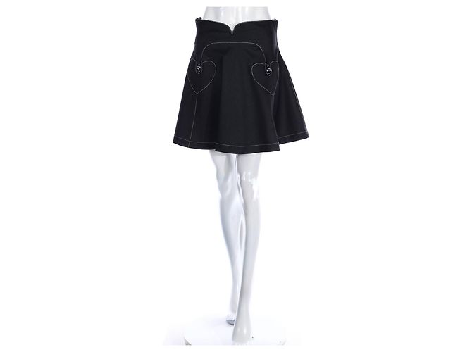 Falda negra Anna Sui Negro