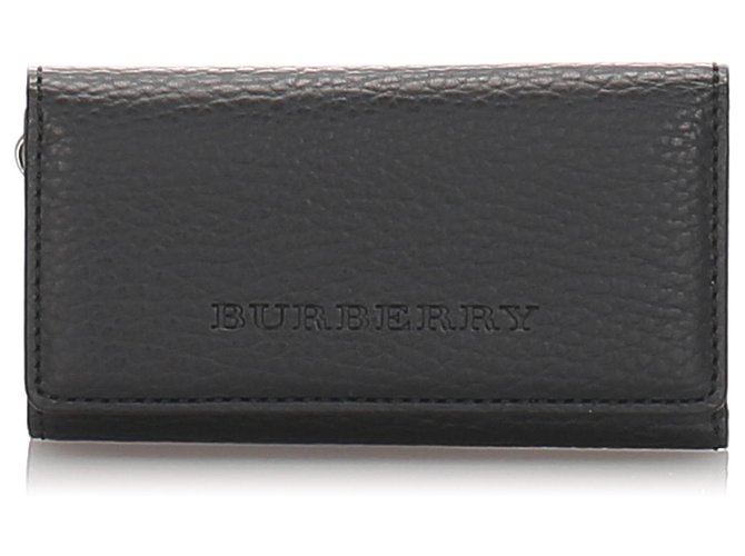 BURBERRY, Black Women's Key Ring