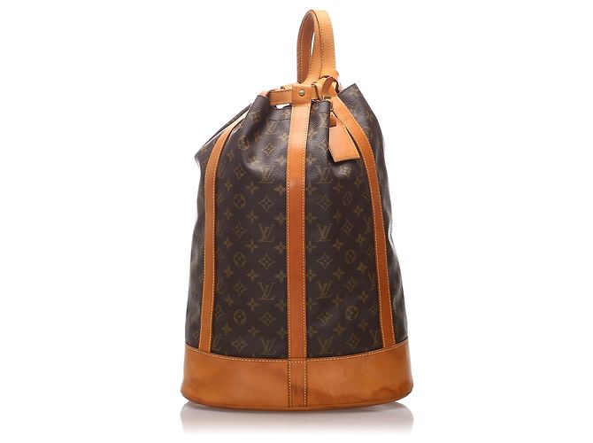 Louis Vuitton Brown Monogramm Randonnee GM Braun
