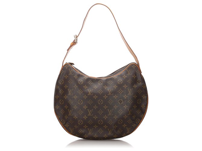 Louis Vuitton Brown Monogram Croissant GM Cloth ref.996397 - Joli Closet