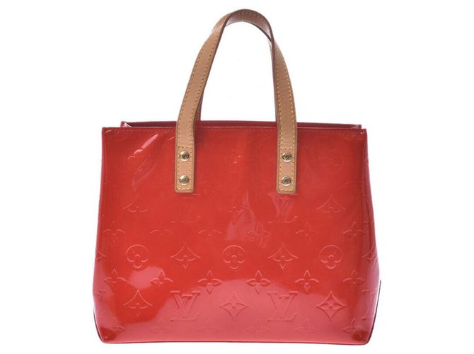 Louis Vuitton Vernis Lead PM Red Leather  ref.186835