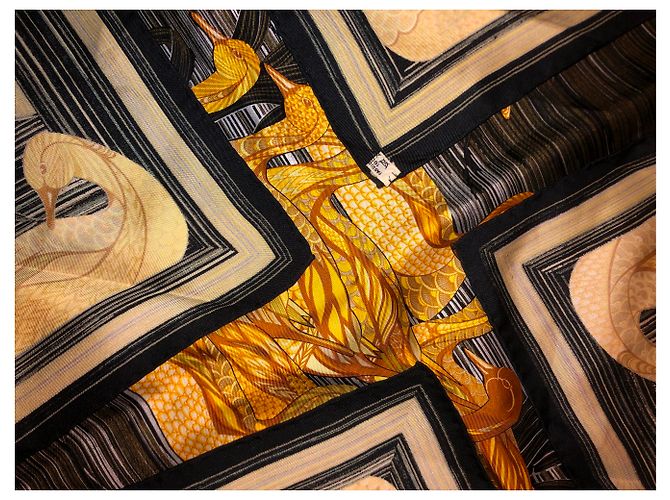Hermès lo stagno delle anatre Nero D'oro