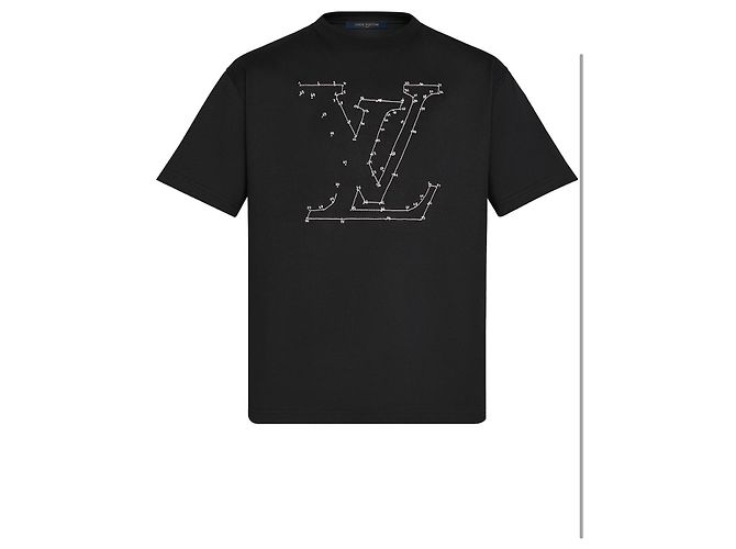 Louis Vuitton Maglietta LV nuova Nero