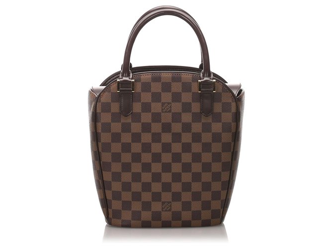 Louis Vuitton Damier Ebene Sarria Seau Brown