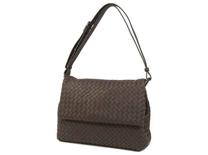 【BOTTEGA VENETA】Intreciato Flap Shoulder Bag/全国送料込み Bottega Veneta Intrecciato Nappa Flap Shoulder Bag | Bottega
