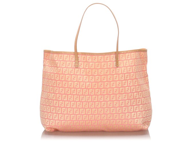 pink fendi tote