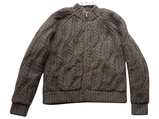 Wool Jacket Dsquared2 , size xs Brown
