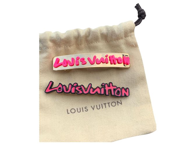 Louis Vuitton Hair accessories Golden Metal  ref.187892
