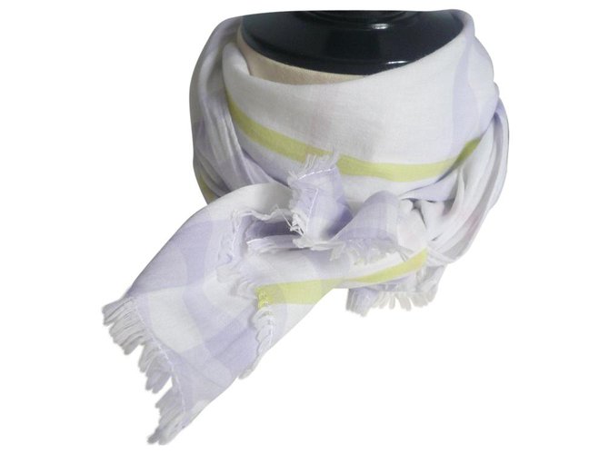 BURBERRY Children's cotton scarf very good condition Multiple colors  ref.187901