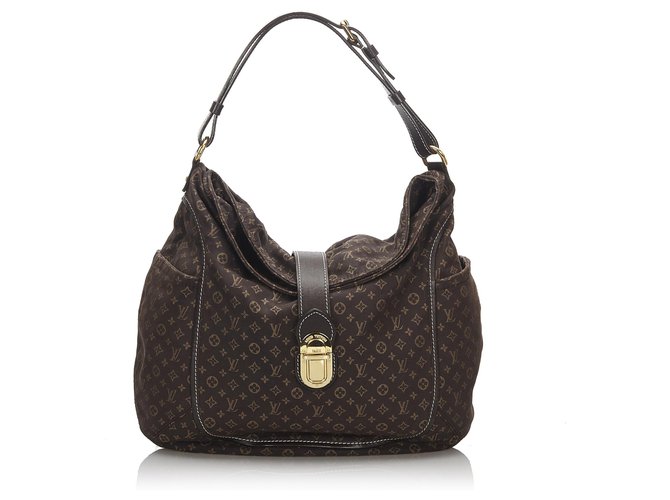 Louis Vuitton Vintage - Mini Lin Romance Hobo Bag - Brown - Cotton