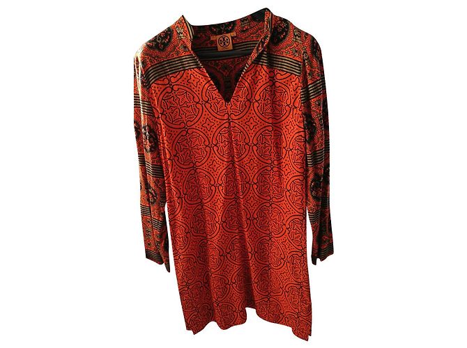 Tory Burch Jolie Kleid aus Baumwolle mehrfarbig Mehrfarben