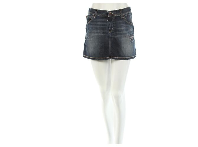 Evisu gonne Blu