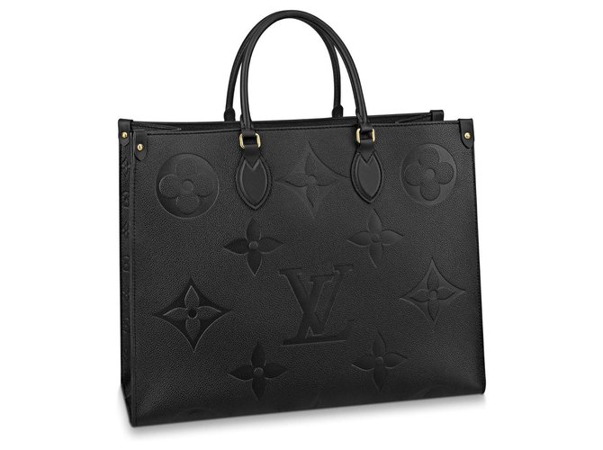 Louis Vuitton Onthego GM new Black Leather  ref.188526