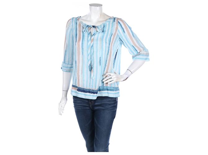 Blusa de algodón a rayas Marc by Marc Jacobs Multicolor