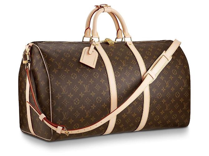 Louis Vuitton Keepall 55 Monogram Canvas Brown
