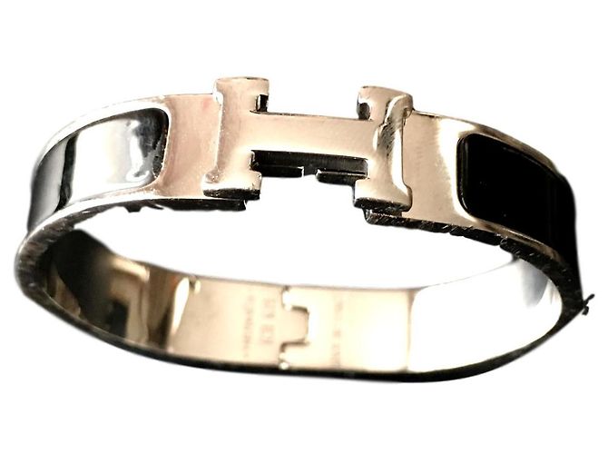 Hermès Clicca H Nero Acciaio