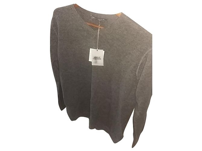 Autre Marque Pull en cachemire gris M