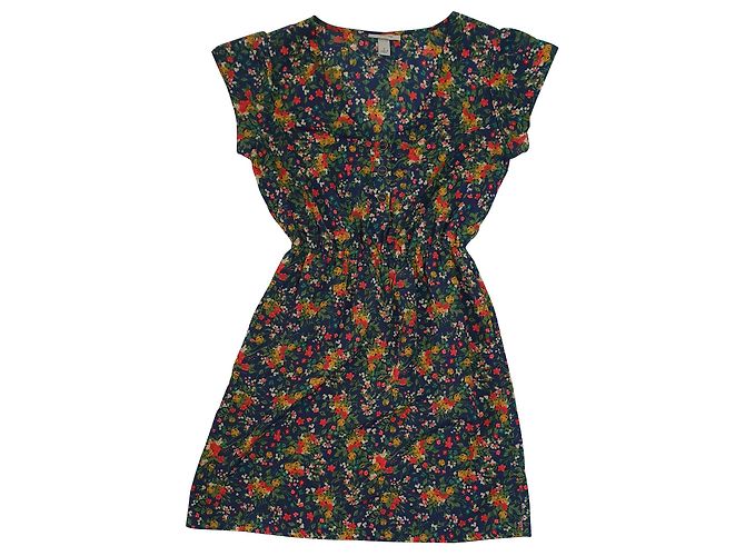Autre Marque Vestido Tucker Target de Poliéster S Multicolor