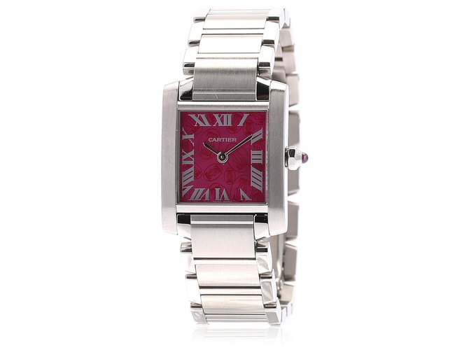 Cartier Quartz en acier inoxydable argenté Francaise Quartz Watch W51030Q3 Métal  ref.188986