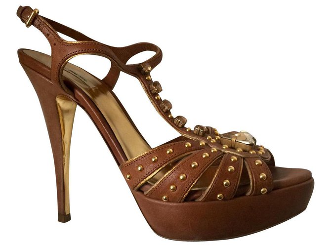 Brown Sandal heels for Women | Lyst Australia