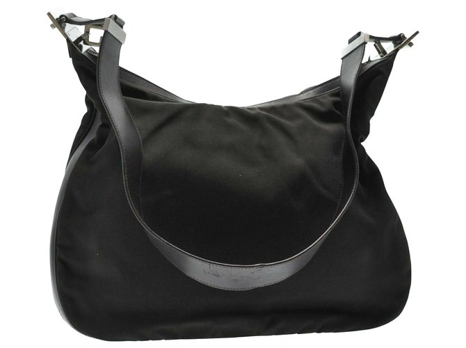 Gucci Shoulder Bag Black Synthetic  ref.189339
