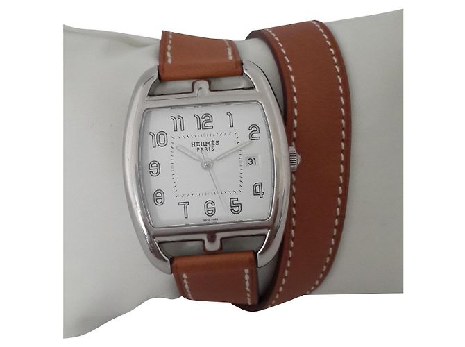 Hermès Cape cod Tonneau GM Eggshell