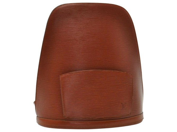 Louis Vuitton Gobelins Brown Leather  ref.189501