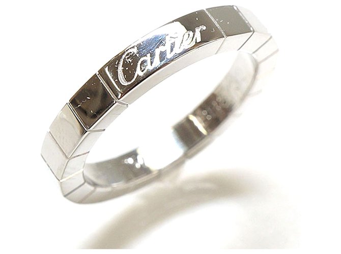 Cartier Silver Lanieres Ring Silvery Metal  ref.189747