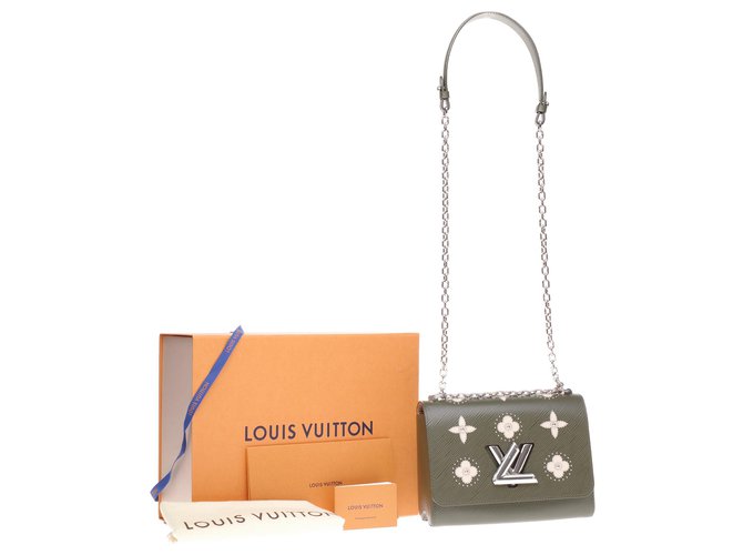Louis Vuitton Twist limited edition handbag in olive green epi leather, new condition!  ref.189801