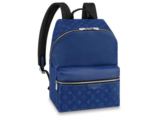 Louis Vuitton Backpack LV new Blue Leather  ref.189849