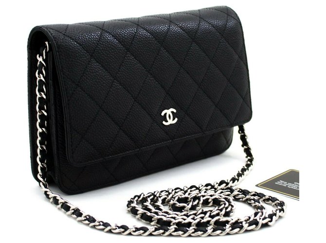 Chanel Shoulder bag Black Leather ref.172412 - Joli Closet